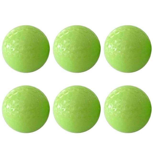 Glow in the Dark Golf Balls for Night Play - Fluorescent Luminous Golf Balls for Night Play