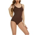 thumbnail image 1 of Spring and Summer Solid Fashion Sling Sleeveless Short Jumpsuit Briefs, 1 of 6