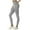 Gray, variant on yillto Yoga Leggings Pant for Womens Stretch Activewear Ankle Workout Athletic High Waist Tight Pants