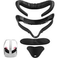 thumbnail image 2 of Ensemble de Remplacement Interface Faciale VR et Mousse pour Oculus Meta Quest 2 / Cadre Interface Faciale Amovible & Couvre-Visages en Mousse Remplacement & Coussin de Nez Anti-Fuite & Couvre-Lens, 2 of 8