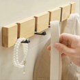 thumbnail image 4 of Wall Mounted Door Key Storage Hanger Coat Towel Holder A, 4 of 5