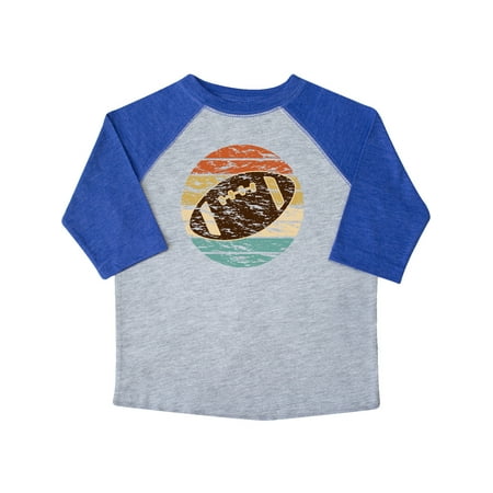 

Inktastic Football Distressed Retro Sunset Gift Toddler Boy Girl T-Shirt