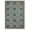 Couristan 2109-1095 Covington Azure Indoor/Outdoor Rug