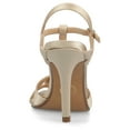 thumbnail image 3 of Journee Womens Valry Woven T-Strap Stiletto Dress Sandals, Widths Available, 3 of 9