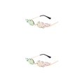 thumbnail image 2 of sweethay Gafas de sol de llama, novedad elegante, visión de alta definición vibrante, resistente, duradera, apariencia exquisita, gafas Type4 NO4, 2 of 6