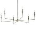thumbnail image 3 of Kichler Lighting - Alvaro - 6 Light Chandelier-19.25 Inches Tall and 40.25, 3 of 6