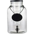 thumbnail image 2 of TableCraft 10090 2 Gallon Industrial Collection Beverage Dispenser, Includes: Infuser, Ice Core, Chalkboard Necklace, 2 of 6