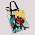 thumbnail image 2 of PKQWTM sports basketball Canvas Shoulder Bags Handbags Tote Bags Shopping Bag, 2 of 2