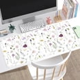 thumbnail image 7 of Cute Flower Mouse Pad Aesthetic Desk Mat Plants Large Extended Gaming Mousepad Floral XXL Desk Pad Keyboard and Mouse Mat 31.5''x15.75'', Desktop Decor Protectors Mats for Women Office Girl Gamer, 7 of 7