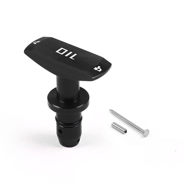 sweethay Mango de varilla de nivel de aceite de motor automático de aleación de aluminio, antioxidante, anticorrosivo, elegante, piezas de repuesto Vehículos, repuestos y accesorios Mis Negro sweethay VI017056-01B