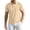 Khaki, variant on Bbyeadc Men's Polo Shirts Buttons Quick Dry Short Sleeve Golf Shirt Classic Fit Casual Performance Outdoor T-Shirt Outdoor,Royal Blue (XXXL)