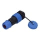 thumbnail image 4 of Enchufe de aviación IP68, resistente al agua, tuerca trasera sin soldadura, conector macho hembra 250V 5A LP20, 4 of 8