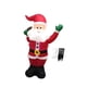 thumbnail image 4 of accesorio de santa claus,Papá Noel inflable navideño con luz,Decoración al aire libre Patio Decoración navideña Parque Patio trasero,Decoración navideña de PVC con dibujos animados,Patio, 4 of 8