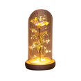 thumbnail image 4 of Bearachild Eternal Rose Flower Rose Lámpara LED Decoración para el hogar Boda Navidad Día de San Valentín Kits de decoración para fiestas No.1 Bearachild HA027172-01, 4 of 6