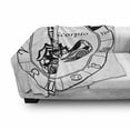 thumbnail image 3 of Zodiac Soft Flannel Fleece Throw Blanket, Astrology Element Scorpio Ecliptic Path of Sun Across Celestial Sphere Print, Cozy Plush for Indoor and Outdoor Use, 50" x 60", Black and White, by Ambesonne, 3 of 6