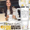 thumbnail image 2 of Inspirational Christian Gifts For Women - Unique Motivational Religious Catholic Birthday Mothers Day Gifts for Her 40oz Insulated Stainless Steel Tumbler with Handle and Straw Lid Cup Mug, 2 of 6