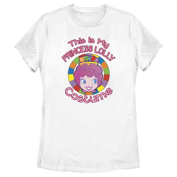 Women's Candy Land This Is My Princess Lolly Costume Graphic T-Shirt
