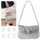 thumbnail image 5 of Bolso Mano para Mujer Cruzado Cuero PU Con Cordón Hobo, 5 of 9