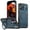 Blue, variant on Designed for iPhone 17 Pro Max Case with Kickstand [Military Grade Drop Protection][Magnetic Compatible with Mag-Safe] Shockproof Phone Case with Secure Ring Holder for iPhone 17 Pro Max, Purple