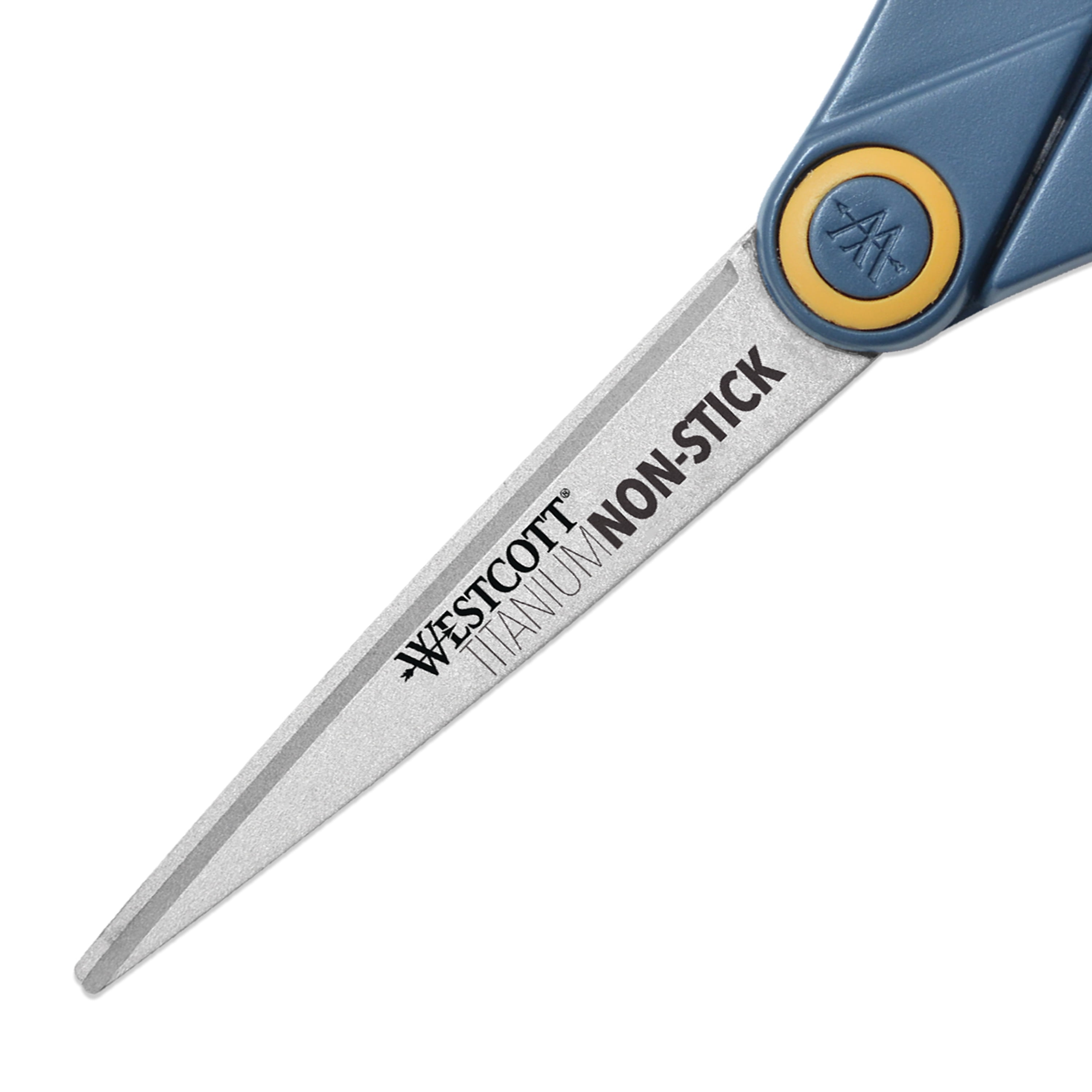 Westcott Titanium Bonded 5 Non-stick Titanium Standard Scissors 791185 :  Target