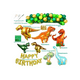 thumbnail image 2 of 113 Pcs Decoracion Para Fiestas De Kit Globos Cumpleaños Xtellar verde, 2 of 4