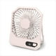 thumbnail image 1 of Ventiladores Personales Ventilador Escritorio Pequeño Portátil,Ventilador Viaje con Banco Energía,Ventilador Personal 3 Velocidades, Ventilador Silencioso para Exteriores Rosa, 1 of 5