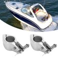 thumbnail image 3 of Lot de 2 mâchoires supérieures coulissantes en acier pour bateau, accessoires de quincaillerie marine, style pointe 32 mm/1,26 po, 3 of 4