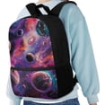 thumbnail image 4 of Yuyamidu Planet Backpack for Boys 8-12 Cool School Bookbag Large Capacity Backpacks Middle School Bags 5Th Grade Book Bags with 2 Sides Bottle Pockets, 4 of 6