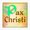1pcs, variant on Pax Christi Sticker