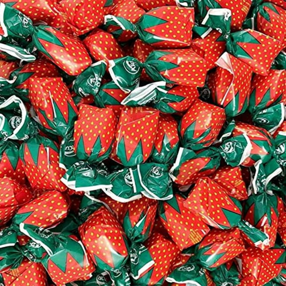 Strawberry Bon Bons by THE NILE SWEETS | 2 lbs of Strawberry Filled Hard Candy | Individually Wrapped Bon Bons | Deliciously Sweet Candy from Argentina (2 lb)