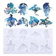 thumbnail image 2 of Epoxy Resin Mold DIY Anti-deformed Practical Seahorse Keyring Epoxy Silicone Mold, 2 of 5