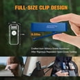 thumbnail image 5 of C1  EDC Flashlight Clip- Light, 1300 Lumens  Portable Mini Swivel Clip Light,Multi-Mode,IPX6 ,  Small Pocket Lights for Cycling,Working,,Signal, 5 of 7