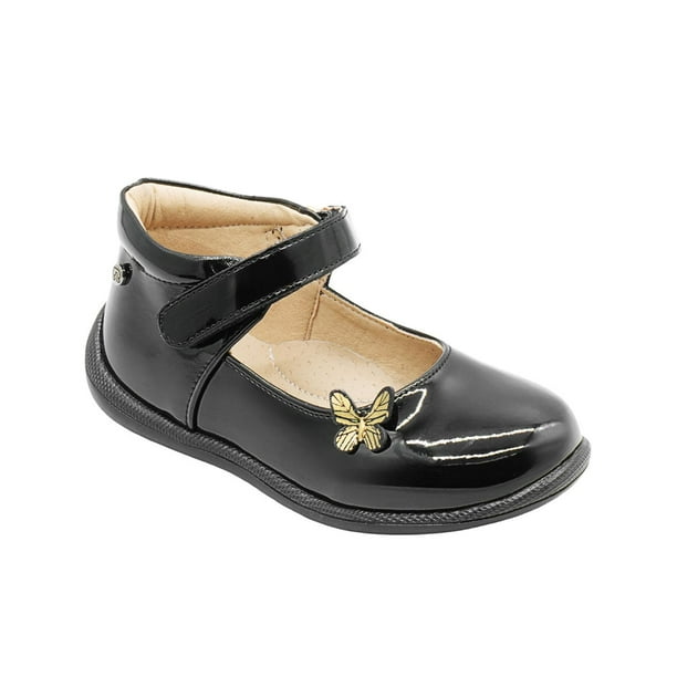 Zapato Escolar Niña Charol Negro Contactel Plantilla Arco negro 16.5