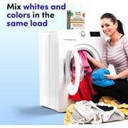 Zero Trace Laundry Sheets – Dye Catcher & Color Bleed Remover, Unscented, 80 Sheets