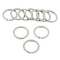 thumbnail image 1 of 10 llaveros con gancho para acampar, senderismo, gimnasio y deportes. Plata 20mm, 1 of 9