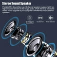 thumbnail image 2 of TSV USB Computer Speakers for Desktop or PC, Mini Clip-on Laptop Sound Bar Stereo Wired PC Speakers for TV Desktop Laptop Tablets Monitor Notebook, 2 of 8