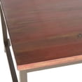 thumbnail image 5 of SAFAVIEH Alec Industrial Rustic Coffee Table, Distressed Red, 5 of 6