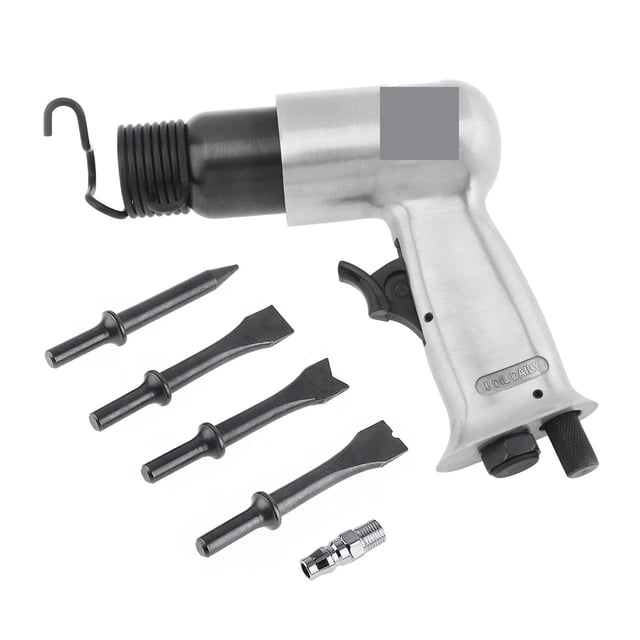 Air Hammer Chisel Hexagonal Shank Heavy Duty Air Impact Head For Rusting Removal/Cutting Pneumatic Rust Remover Air Chisel Set ,Versatile Applications