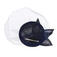 thumbnail image 4 of Fascinators Derby Hat Sombrero de de Té para Bodas para Mujeres Y Niñas - , 2 Yinane diadema fascinator con velo, 4 of 7