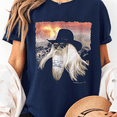 thumbnail image 2 of Unisex Leon Russell, Tour Hank Wilson Graphic T-Shirt, Sizes S-5XL, Tbun, 2 of 3