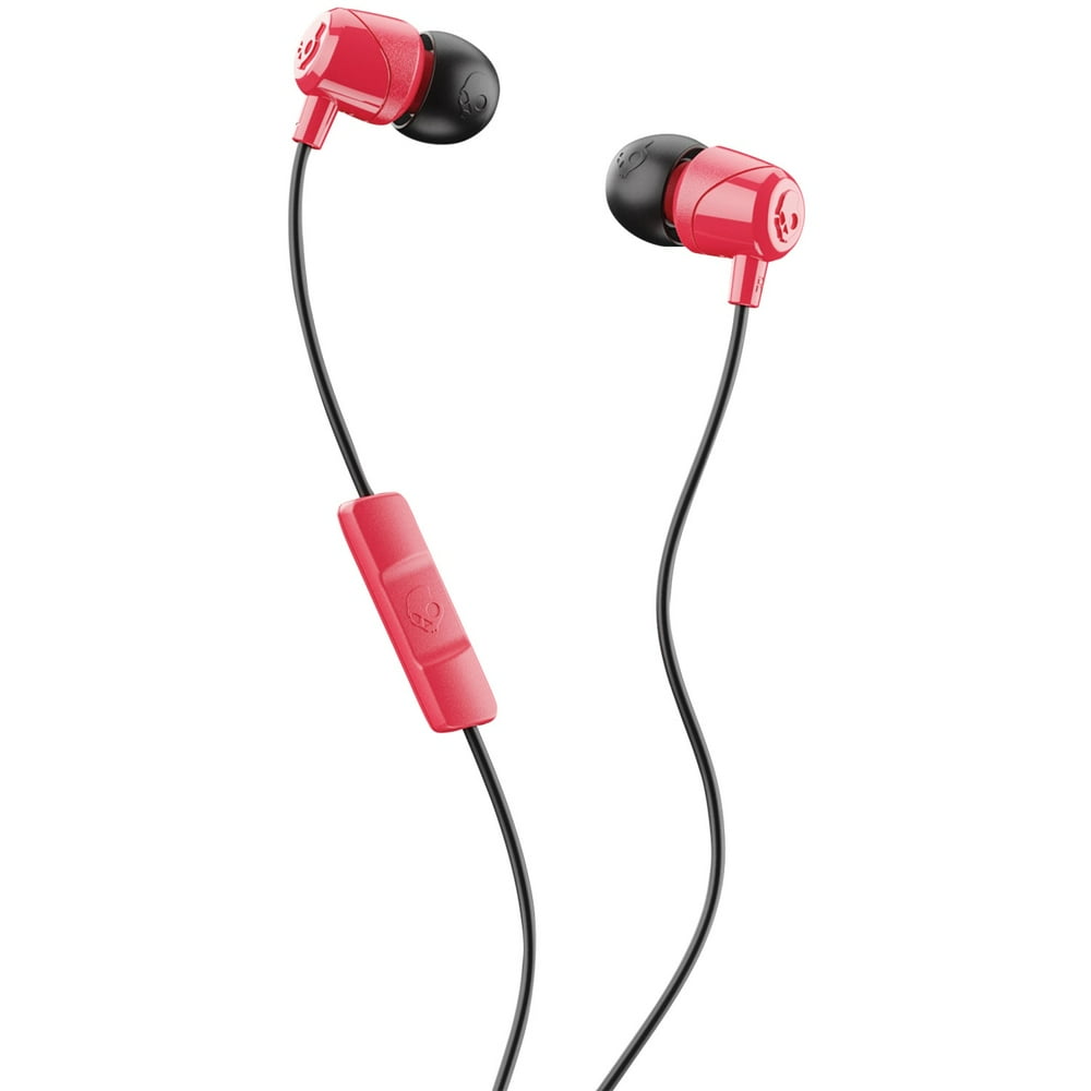 Skullcandy JIB InEar Earbuds With Microphone (Red)