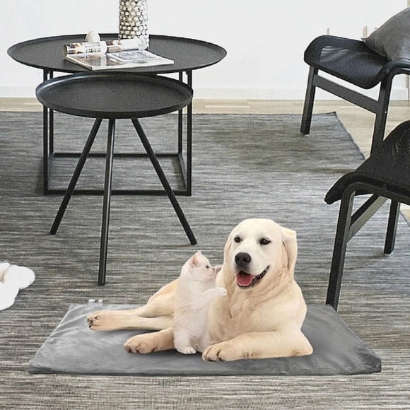Almohadilla térmica para mascotas, almohadilla calefactora para perros y gatos, accesorio profesional, práctica, duradera, cómoda, con temperatura 40 cm x 60 cm