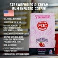 thumbnail image 7 of Fire Department Coffee Strawberries & Cream Rum Infused Medium Roast Premium Ground Coffee, 12 oz, 7 of 7