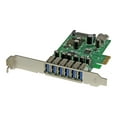 thumbnail image 1 of StarTech.com 7 Port PCI Express USB 3.0 Card - Standard & Low-Profile - SATA Power - UASP Support - 1 Internal & 6 External USB 3.0 Ports (PEXUSB3S7) - USB adapter - PCIe 2.0 - USB, USB 2.0, USB 3.0 - for P/N: ST1030USBM, ST7300USBME, 1 of 6