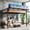 Queen + Natural + MDF+Metal, variant on Queen size Loft Bed Frame with Storage Shelves and Pegboard, Metal Loft Bed with USB Ports and LED Lights, Safe and Sturdy, Natural