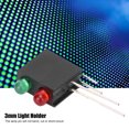 thumbnail image 4 of LED Plastic Holder, LED Light Holder Plastic 94V-2/94V-0 High Fire Proof Not Bend Cut 100Pcs  for 3mm LED Lights, 4 of 8