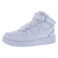 thumbnail image 5 of Nike Force 1 Mid Le PS Girls Shoes Size 3, Color: White/White, 5 of 5