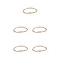 thumbnail image 2 of Sonducket Pulseras de tobillo con cuentas de arroz Cadenas de tobillo Tobilleras delicadas y elegantes para niñas 25 Type2 NO2 Sonducket CBP200709, 2 of 5