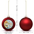 thumbnail image 2 of Cute Cuphead Christmas Balls Sparkling Christmas Tree Hanging Ornaments Party Home Decor Xmas Christmas Gifts, 2 of 8