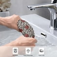 thumbnail image 4 of Salouo Leopard Print Rose for Ultra Absorbent and Soft Hand Towels for Bath, Hand, Face, Gym and Spa-27.5x16in, 4 of 8